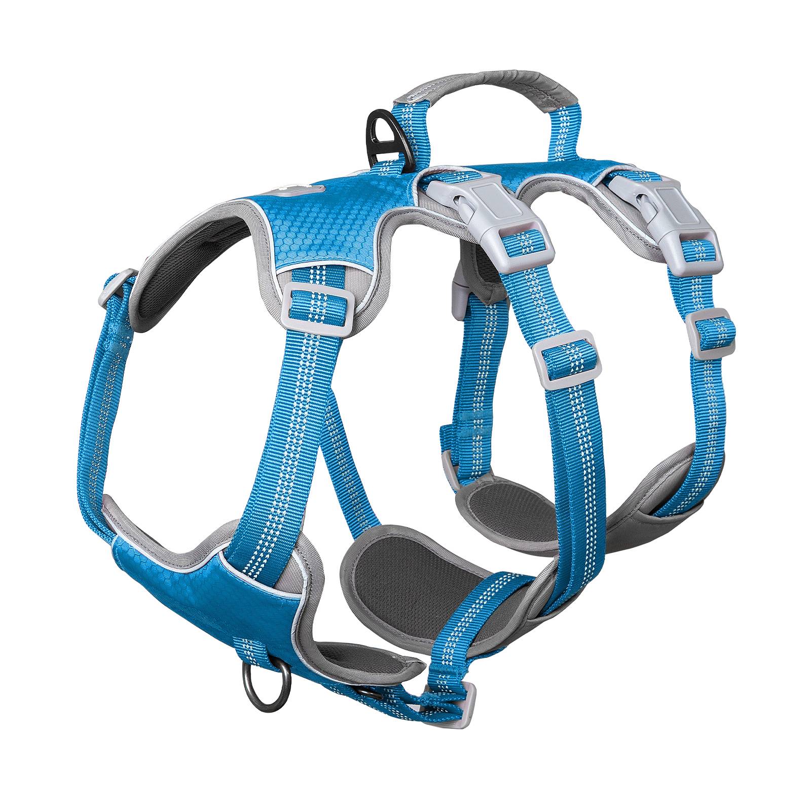 HalfGuardian™ Dustproof Escape Proof Dog Harness Blue