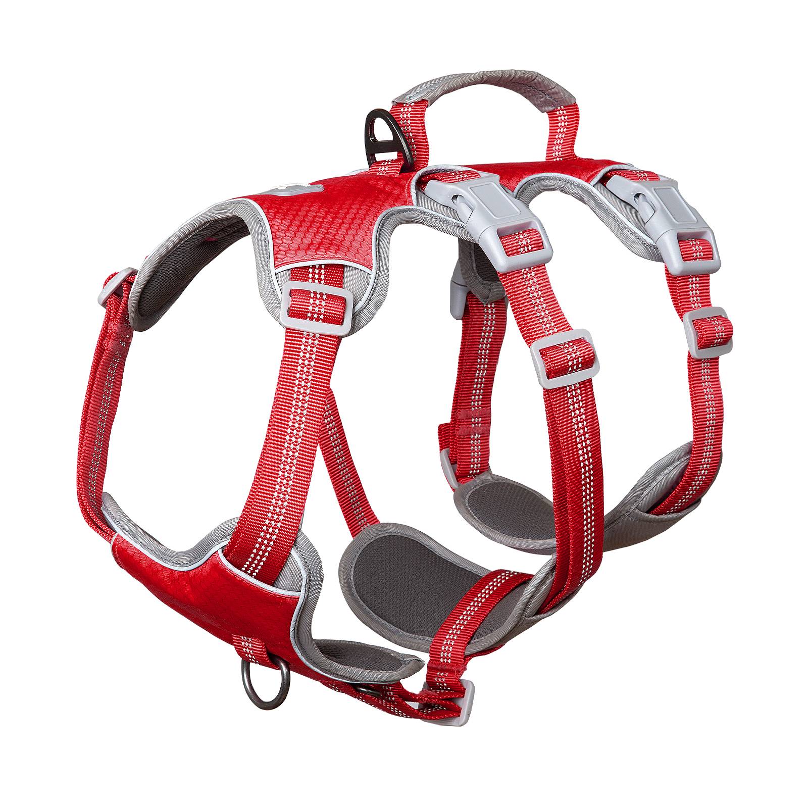 HalfGuardian™ Dustproof Escape Proof Dog Harness Red